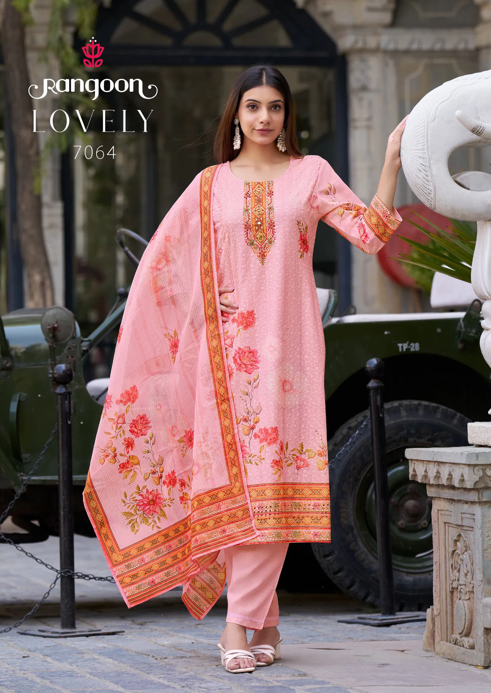 Lovely By Rangoon Digital Printed Fancy Wholesale Readymade Suits In India